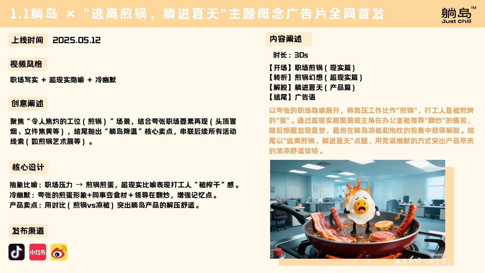 逃离煎锅,躺进夏天 原始方案页面 5
